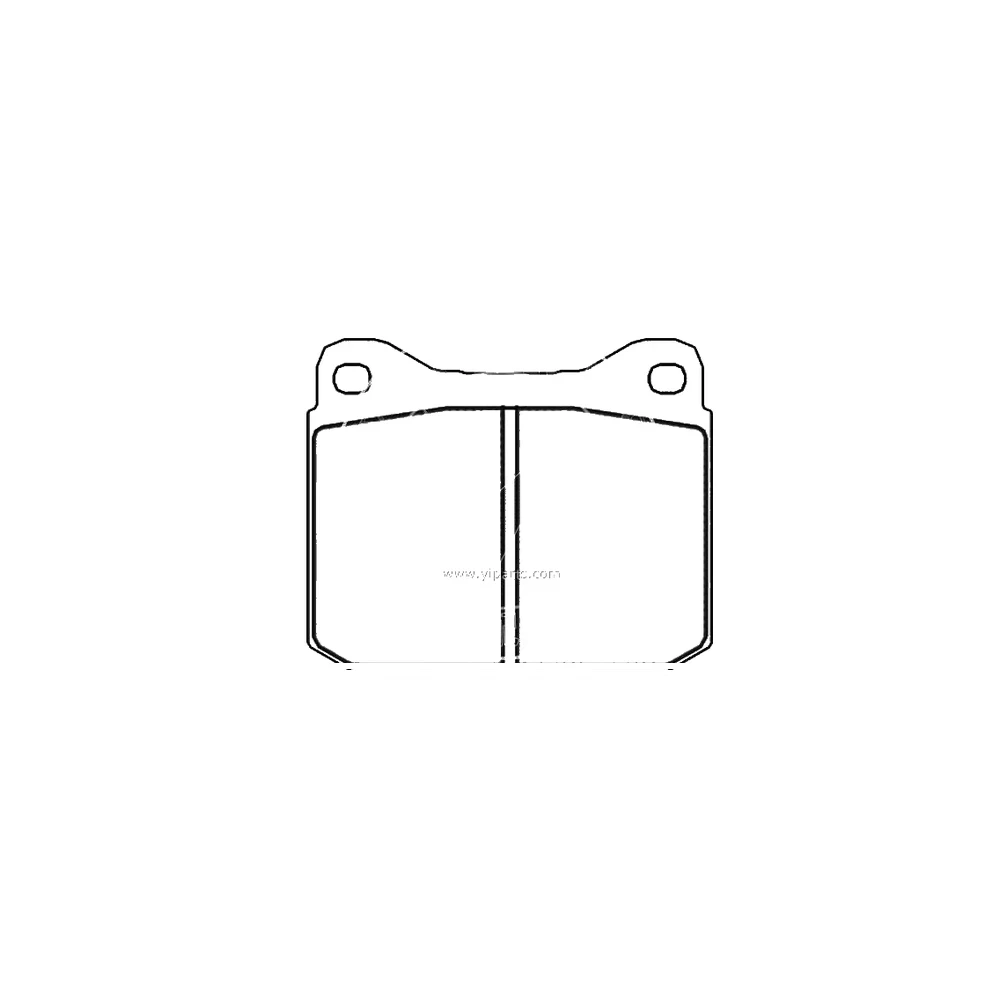 MERCEDES BENZ 001 420 99 20 Front Axle Disc Brake Pad