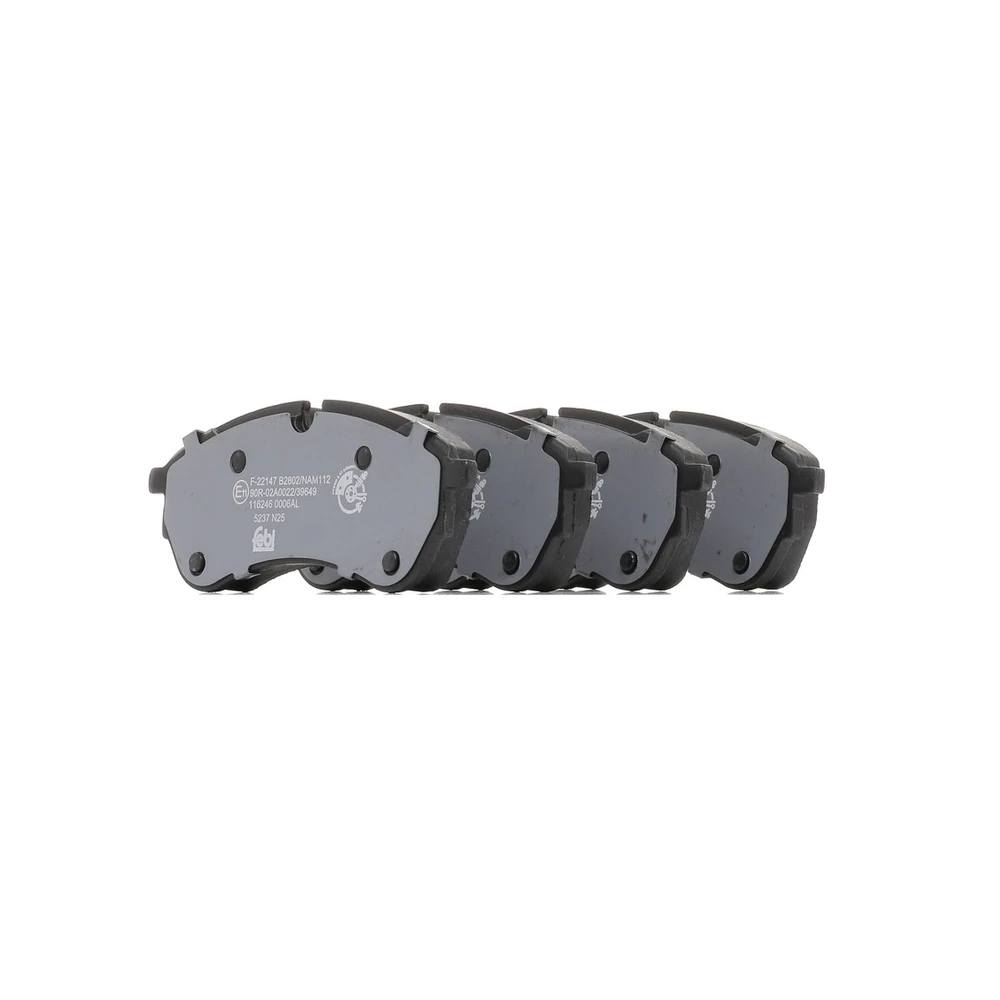 VOLKSWAGEN MERCEDES BENZ MERCEDES-BENZ (FJDA) 004 420 83 20 Front Axle Disc Brake Pad