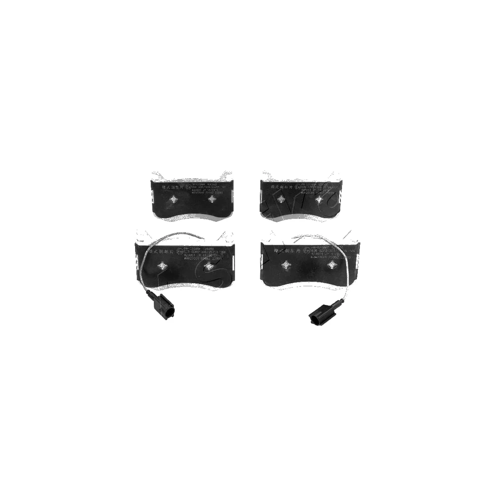 ALFA ROMEO 0060 760 092 Rear Axle Disc Brake Pad