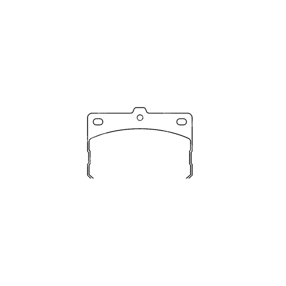 TOYOTA 04465-12320 Front Axle Disc Brake Pad