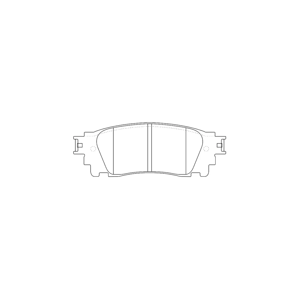 LEXUS TOYOTA 04466-48160 Rear Axle Disc Brake Pad