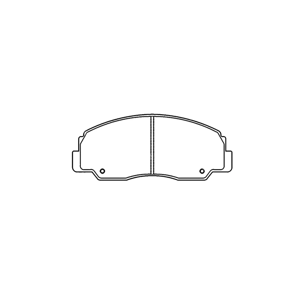 DAIHATSU 04491-87612 Front Axle Disc Brake Pad