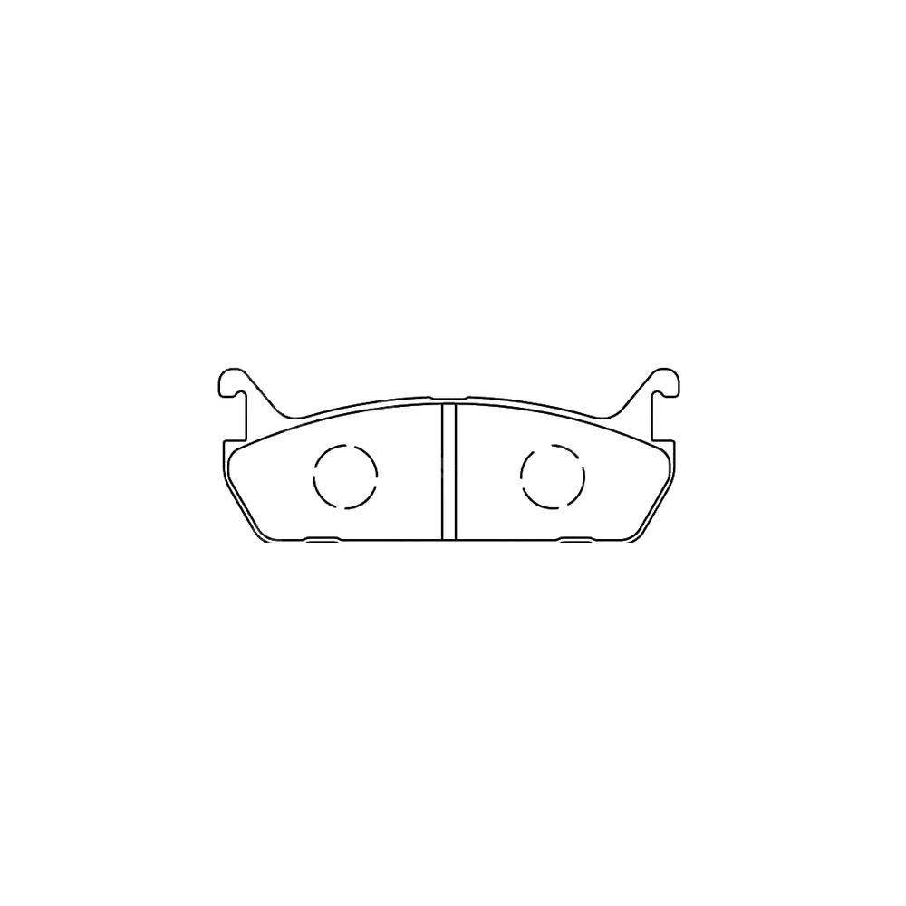 TOYOTA 04492-14050 Rear Axle Disc Brake Pad