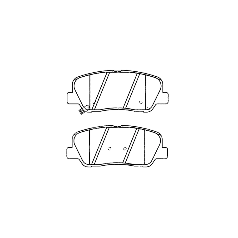 GEELY 1014026444 Front Axle Disc Brake Pad