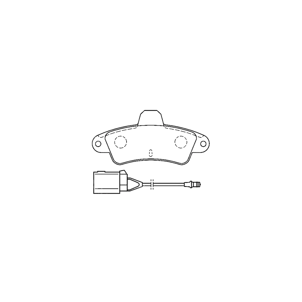 FORD 1 088 938 Rear Axle Disc Brake Pad