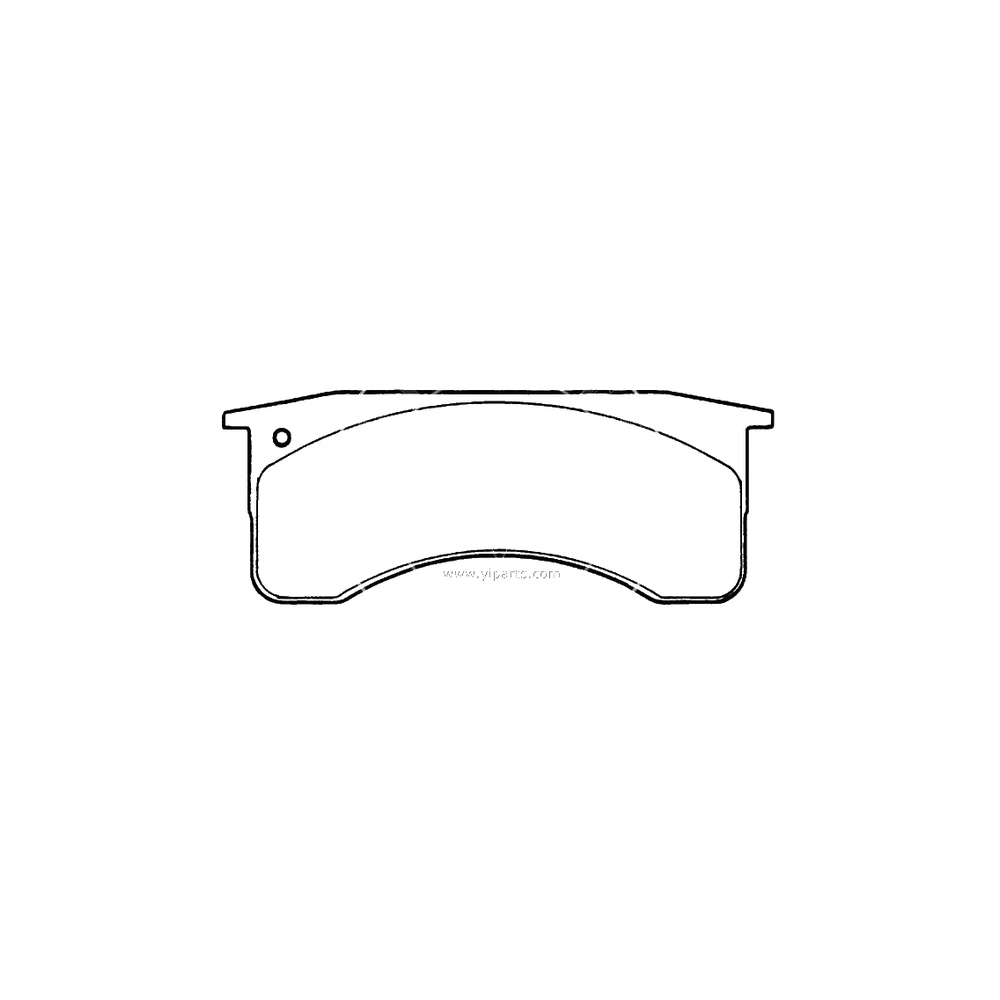 CHEVROLET FORD GM HINO 12387805 Front Axle Disc Brake Pad