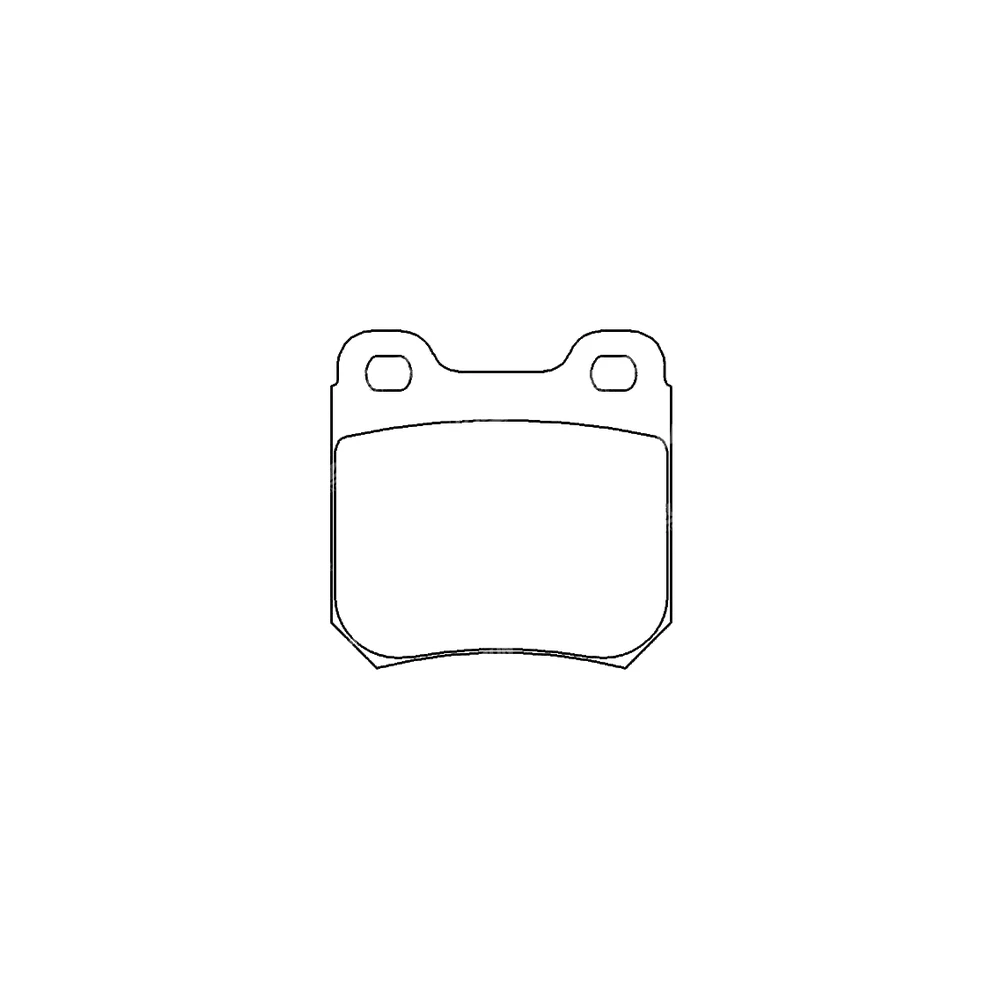 OPEL VAUXHALL 1605 688 Rear Axle Disc Brake Pad