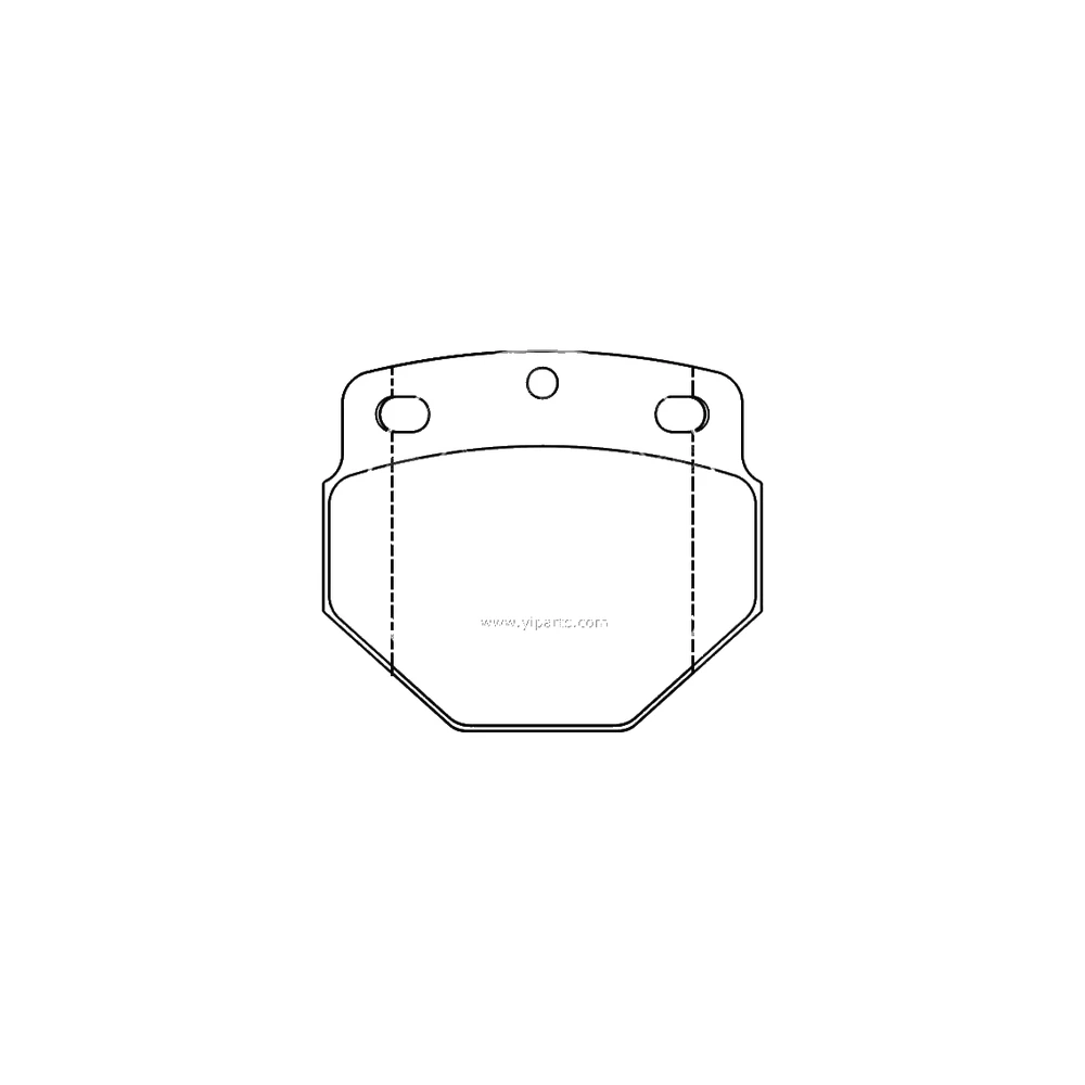 MAN 1802.200.62 Front Axle Disc Brake Pad