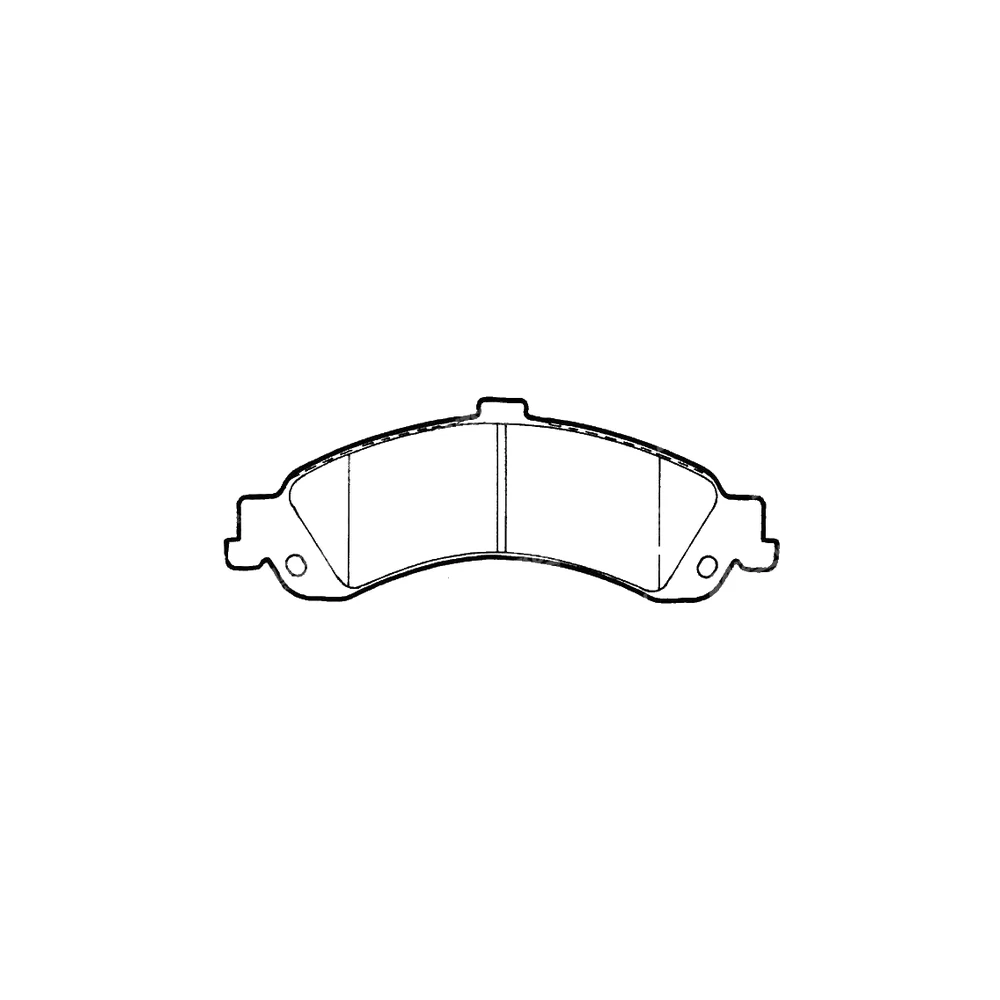 CADILLAC CHEVROLET GM 18044202 Rear Axle Disc Brake Pad