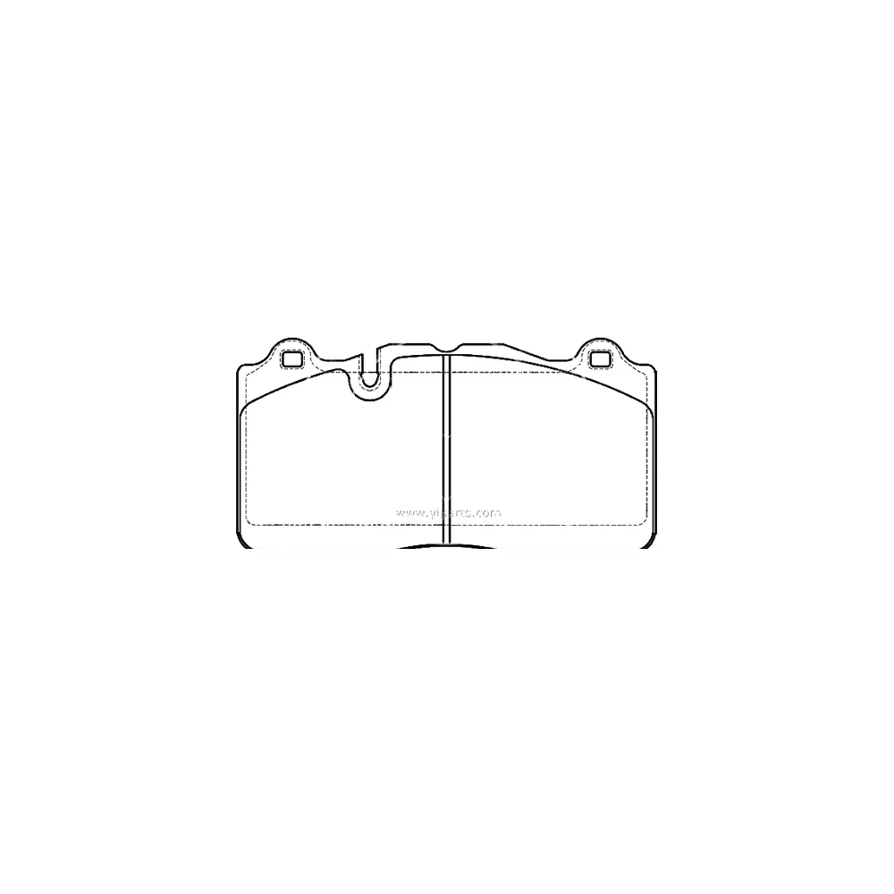 CHEVROLET 19207042 Front Axle Disc Brake Pad