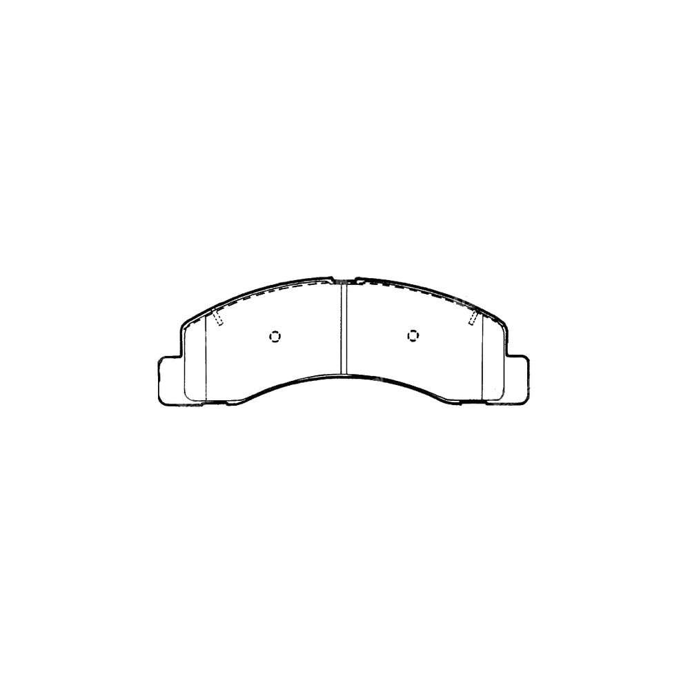 FORD 1C3Z-2001-AA Front Axle Disc Brake Pad