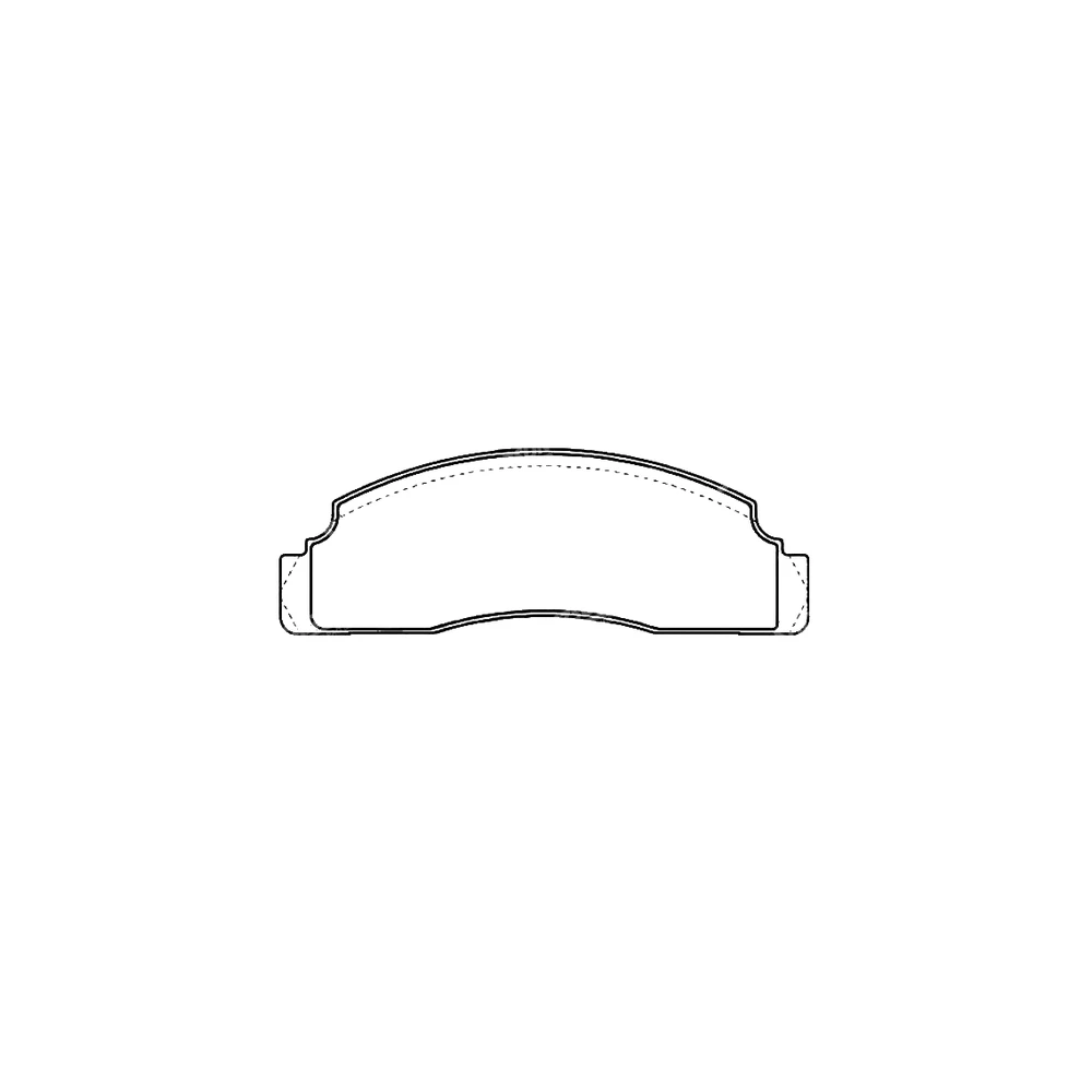 FORD 1 527 588 Front Axle Disc Brake Pad