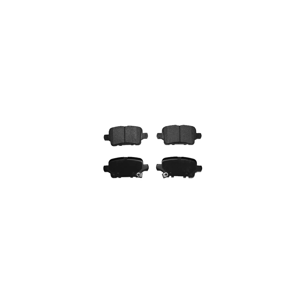 CHEVROLET CHEVROLET (SGM) OPEL CADILLAC VAUXHALL DAIHATSU HOLDEN 22737859 Front Axle Disc Brake Pad
