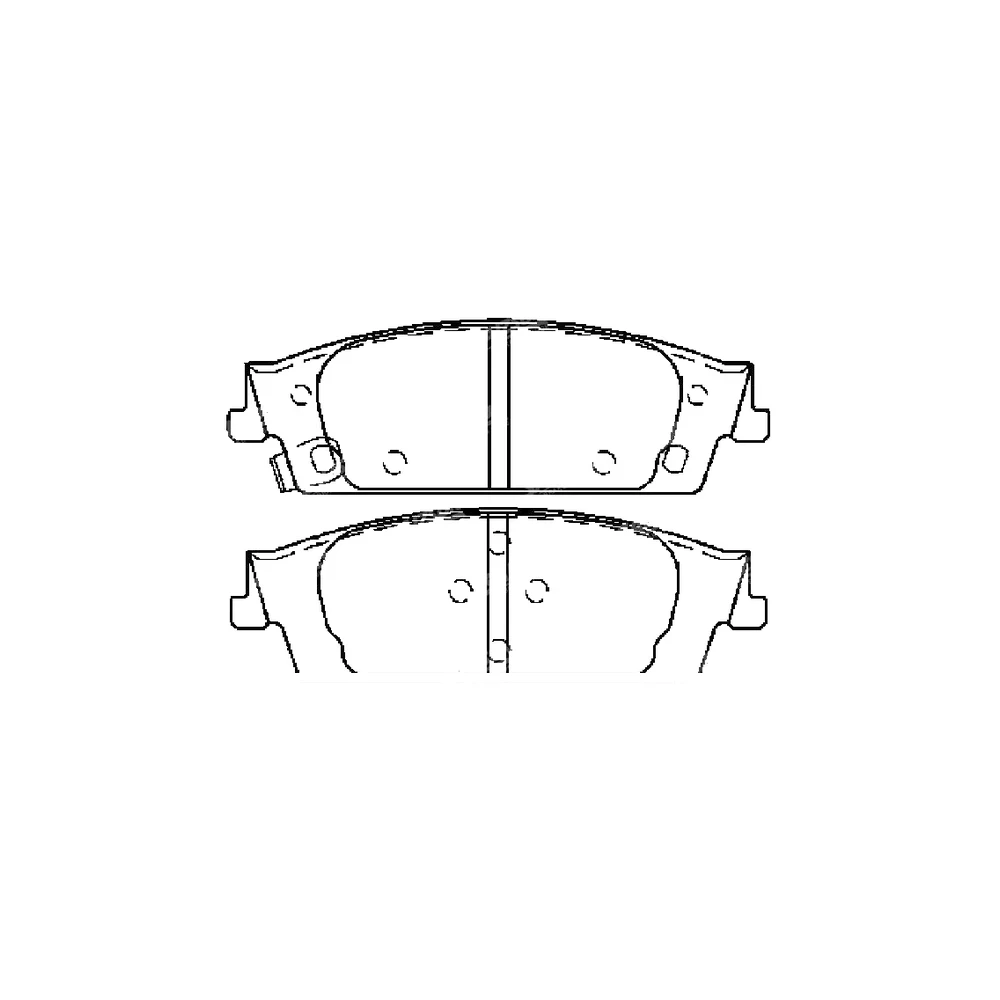 CHEVROLET 23135903 Rear Axle Disc Brake Pad