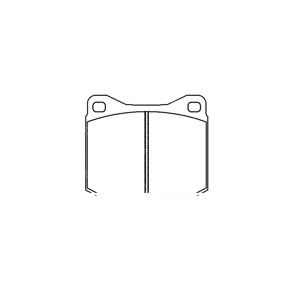 VOLKSWAGEN 281 698 151 Front Axle Disc Brake Pad
