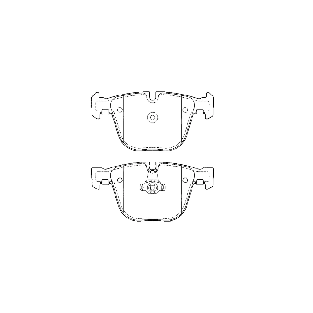 BMW 34 21 6 790 966 Rear Axle Disc Brake Pad