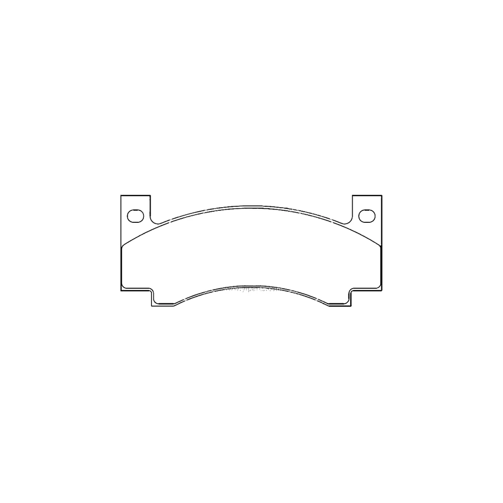 CHRYSLER DODGE PLYMOUTH 3744449 Front Axle Disc Brake Pad
