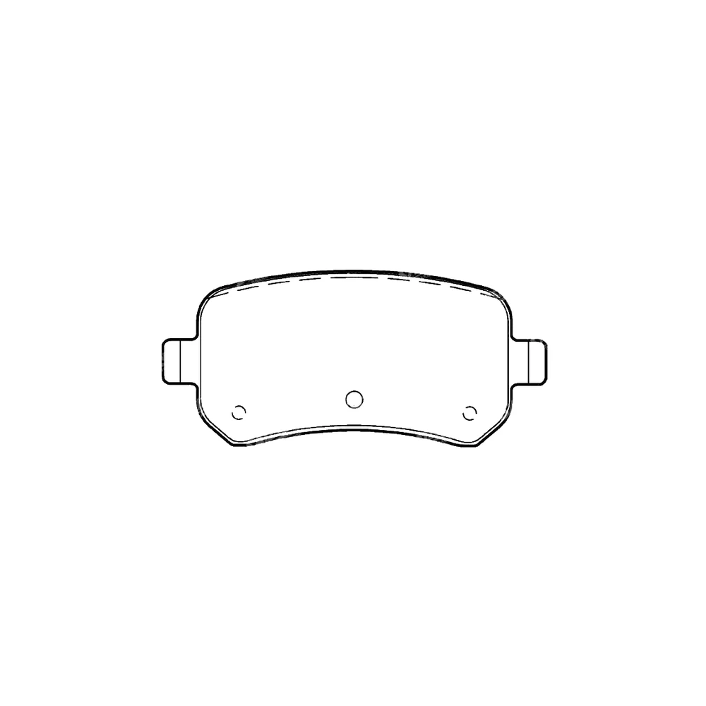 FORD USA 3F2Z-2200-AA Rear Axle Disc Brake Pad