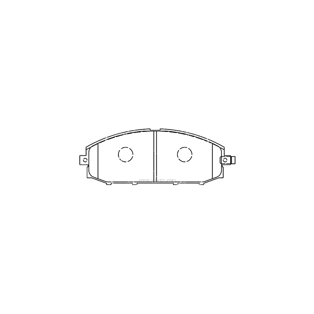 NISSAN 41060-VB290 Front Axle Disc Brake Pad