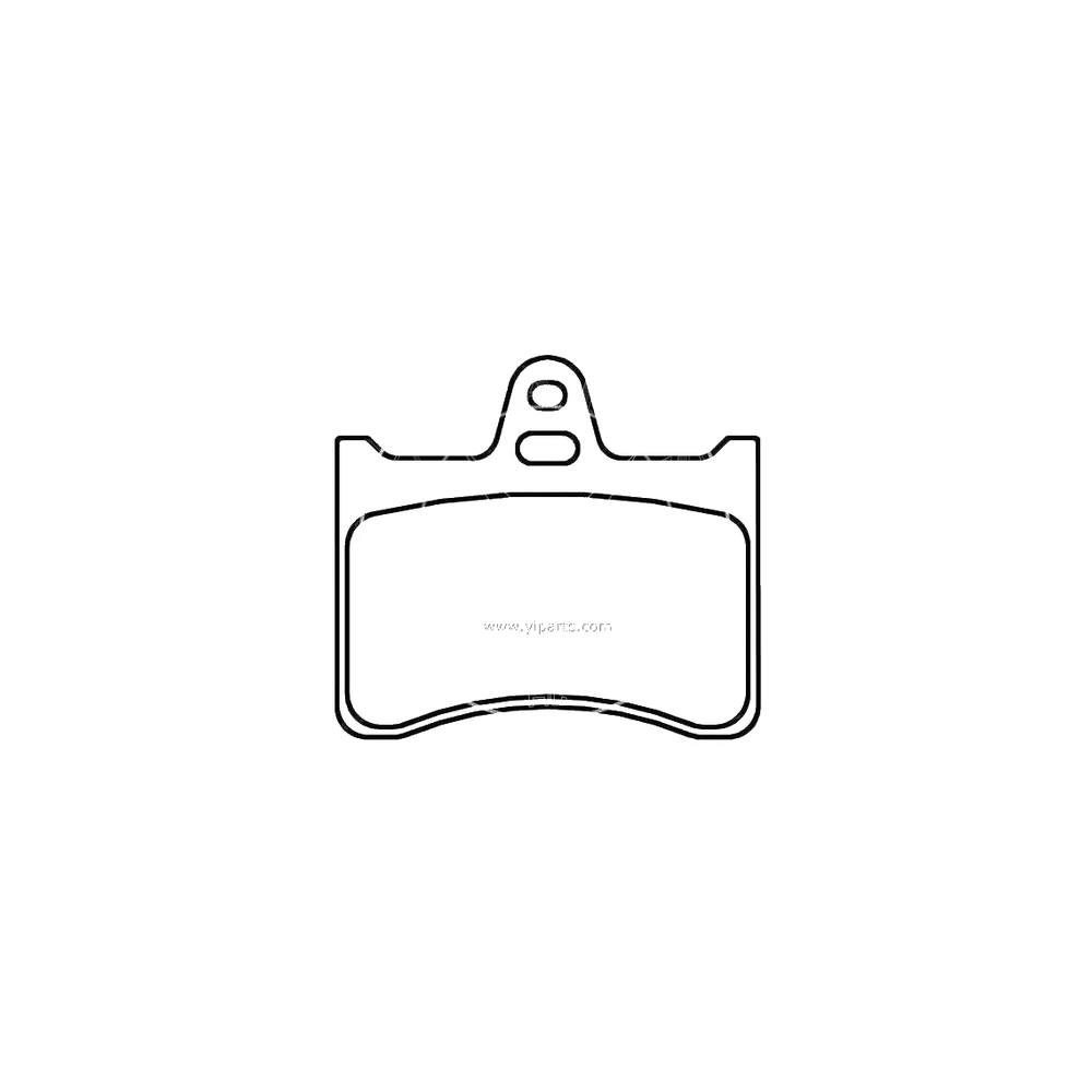 CITROEN 4251.29 Rear Axle Disc Brake Pad