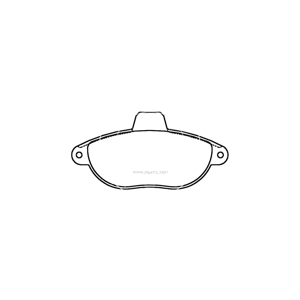 CITROEN FIAT PEUGEOT 4251.50 Front Axle Disc Brake Pad