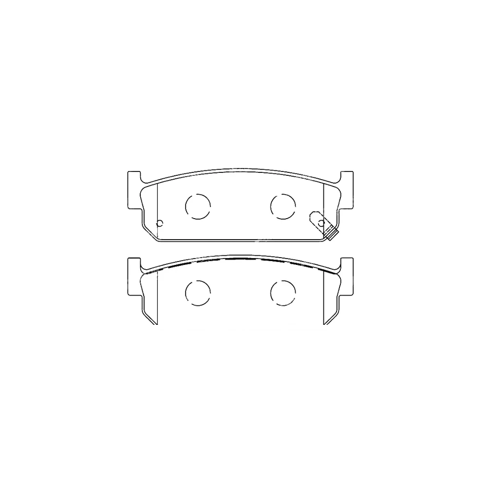 NISSAN INFINITI 44060-0P692 Rear Axle Disc Brake Pad