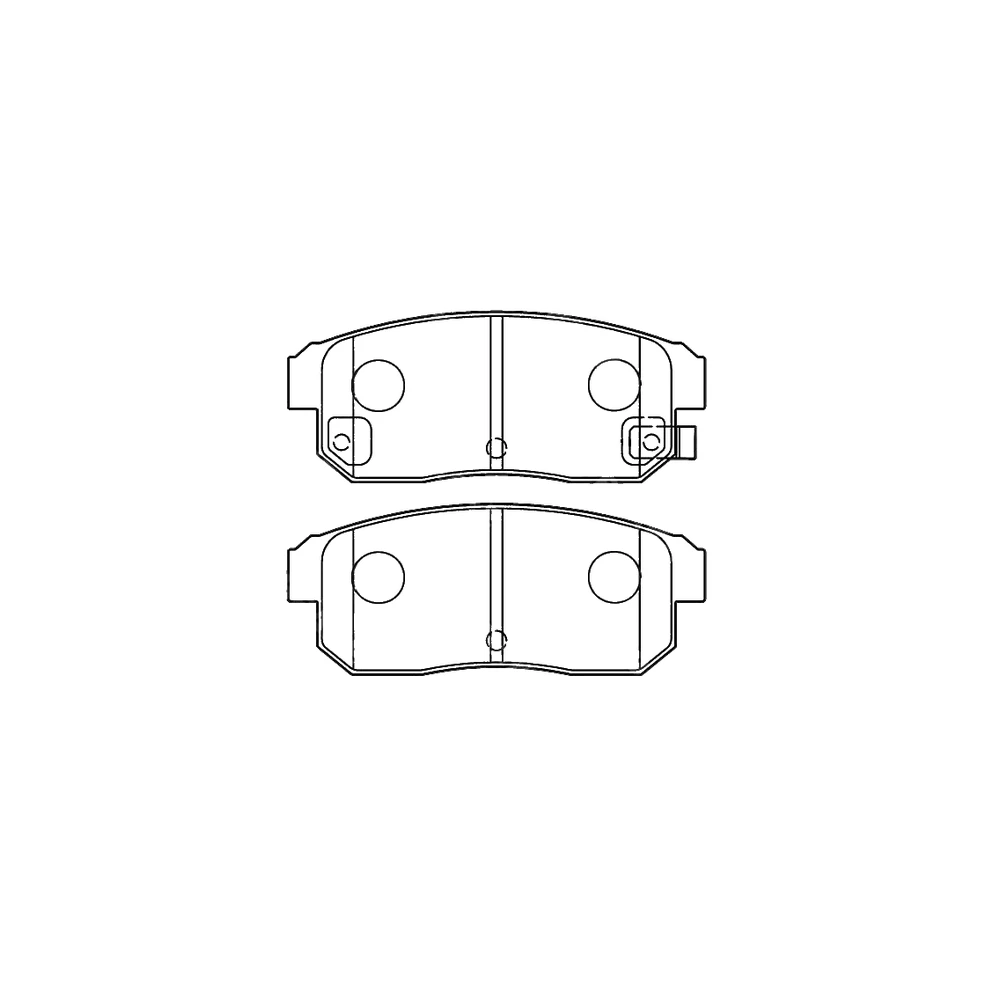 NISSAN (DONGFENG) NISSAN INFINITI 44060-4U092 Rear Axle Disc Brake Pad
