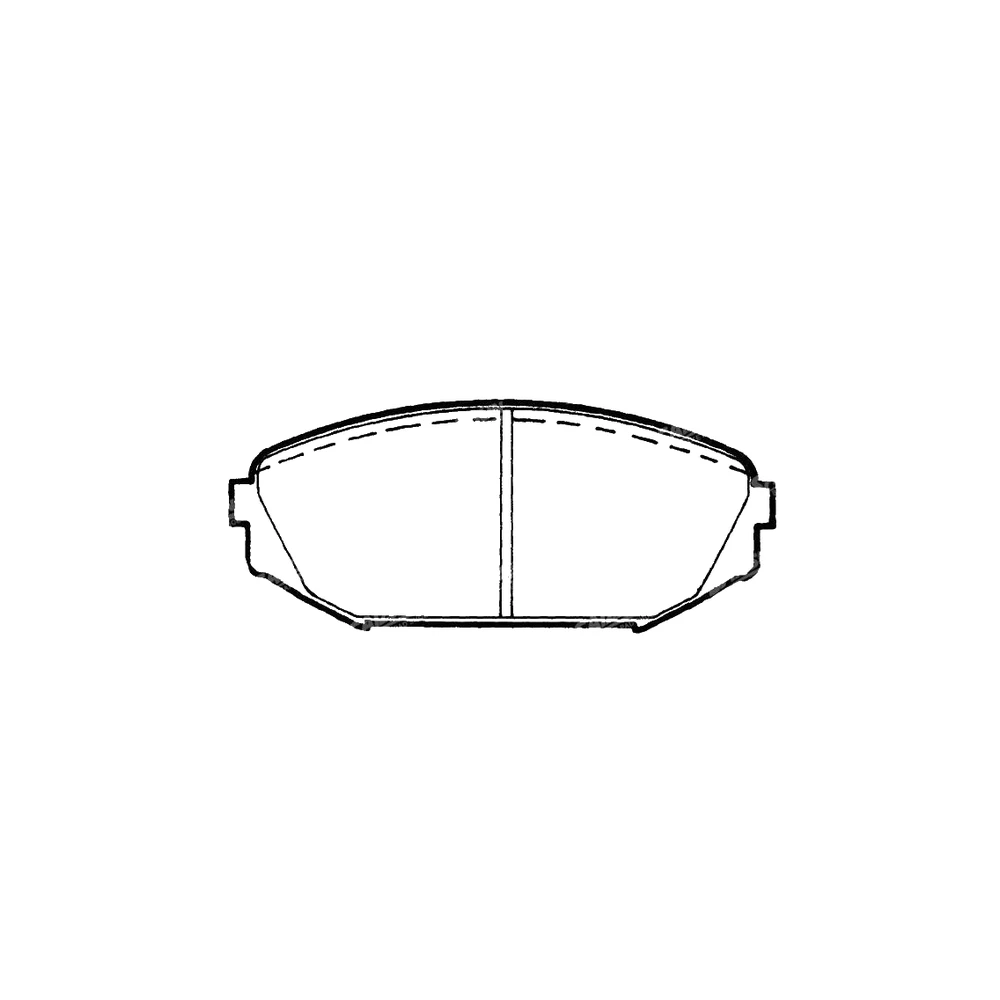 HONDA 45022-S2C-020 Front Axle Disc Brake Pad