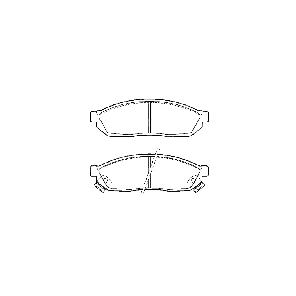 HONDA 45022-SB2-780 Front Axle Disc Brake Pad