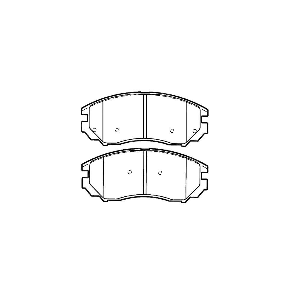 HYUNDAI 58101-2CA30 Front Axle Disc Brake Pad