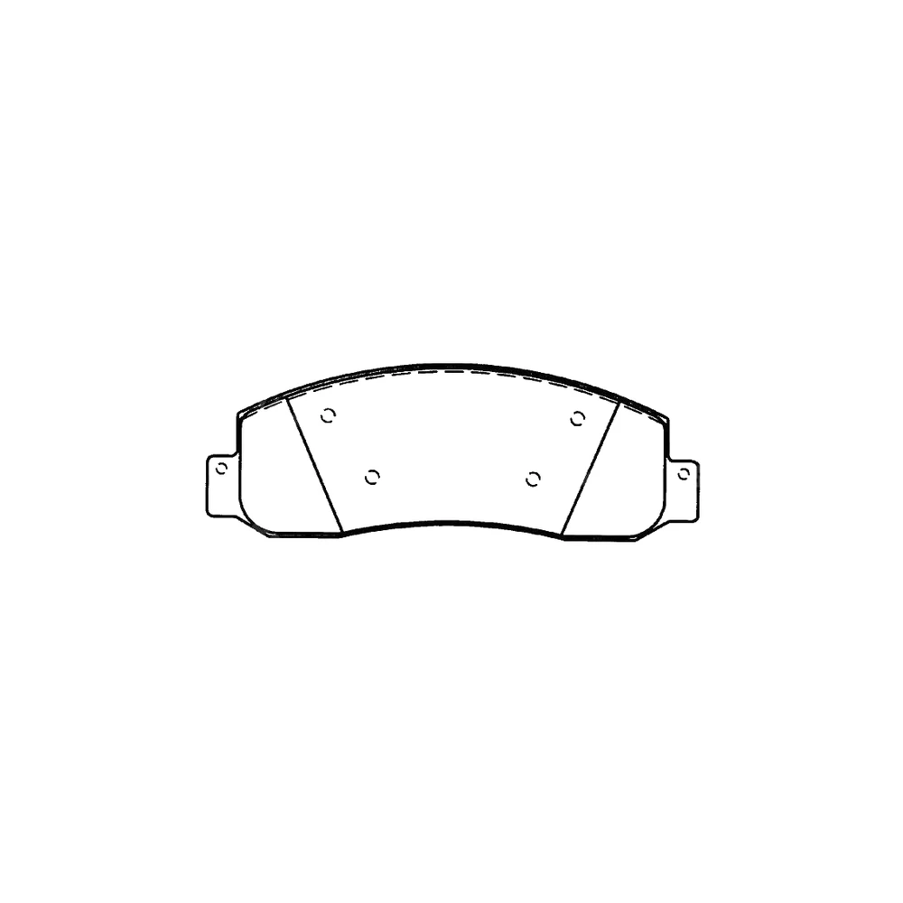 FORD 5C3Z-2001-AA Front Axle Disc Brake Pad