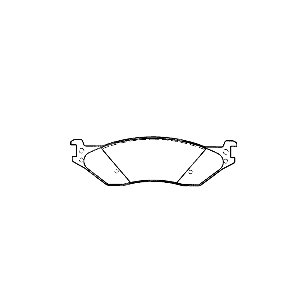 FORD 5C3Z-2001-BA Front Axle Disc Brake Pad