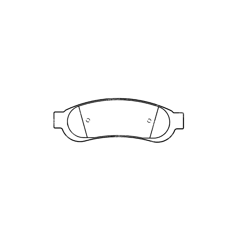FORD 5C3Z-2200-BA Rear Axle Disc Brake Pad
