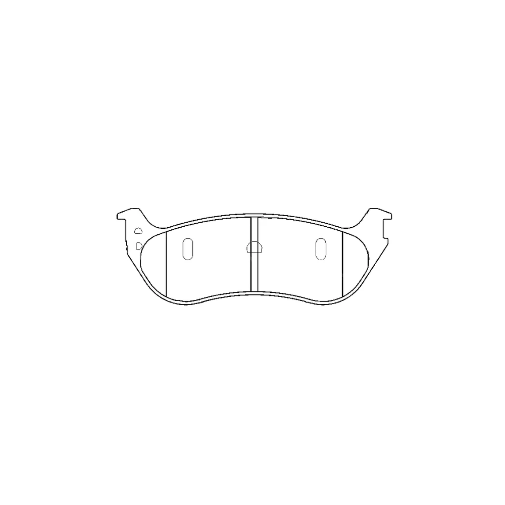 FORD 5L2Z-2200-AA Rear Axle Disc Brake Pad