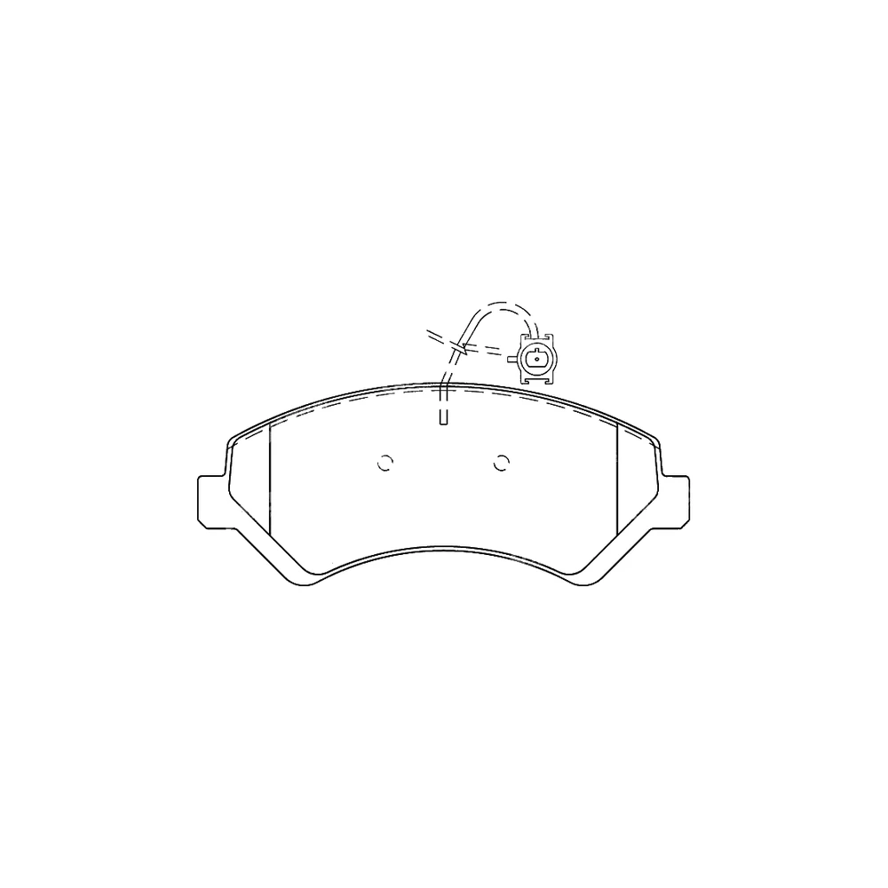 OTHERS 68289463AA Rear Axle Disc Brake Pad