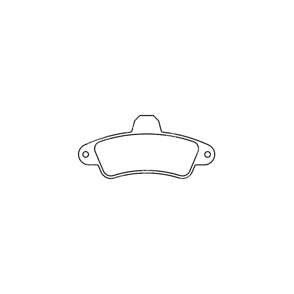 FORD 6 669 779 Rear Axle Disc Brake Pad