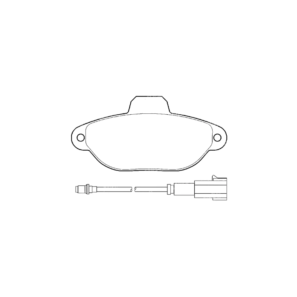 FIAT FORD 77364635 Front Axle Disc Brake Pad
