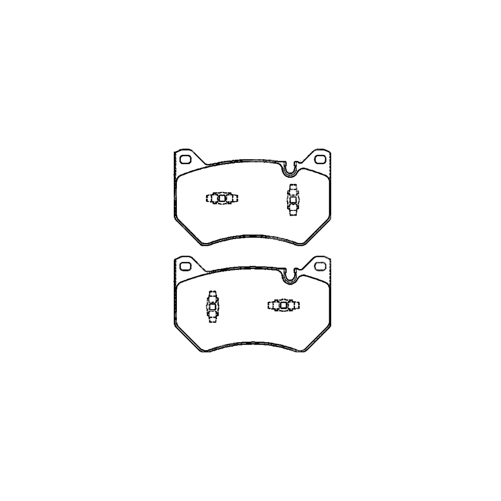 AUDI 80A 698 151 C Front Axle Disc Brake Pad