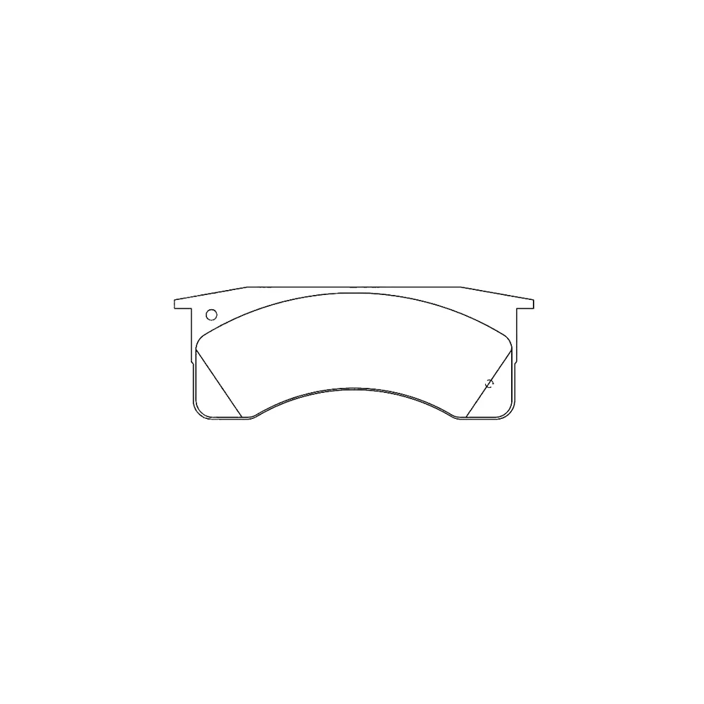 CHEVROLET 88982659 Front Axle Disc Brake Pad