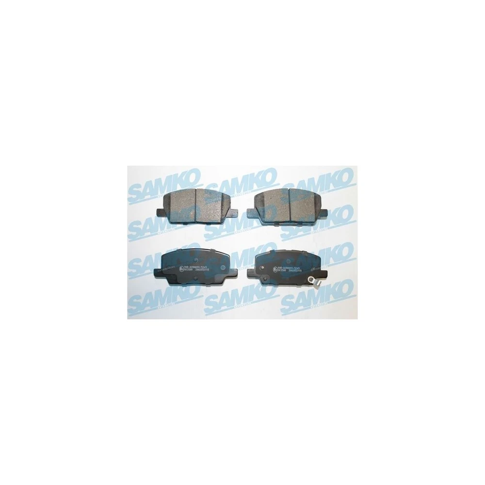 BUICK (SGM) CHEVROLET (SGM) GM 89062189 Front Axle Disc Brake Pad