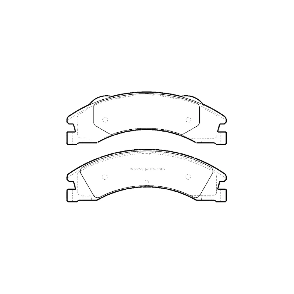 FORD 8C2Z-2200-A Rear Axle Disc Brake Pad