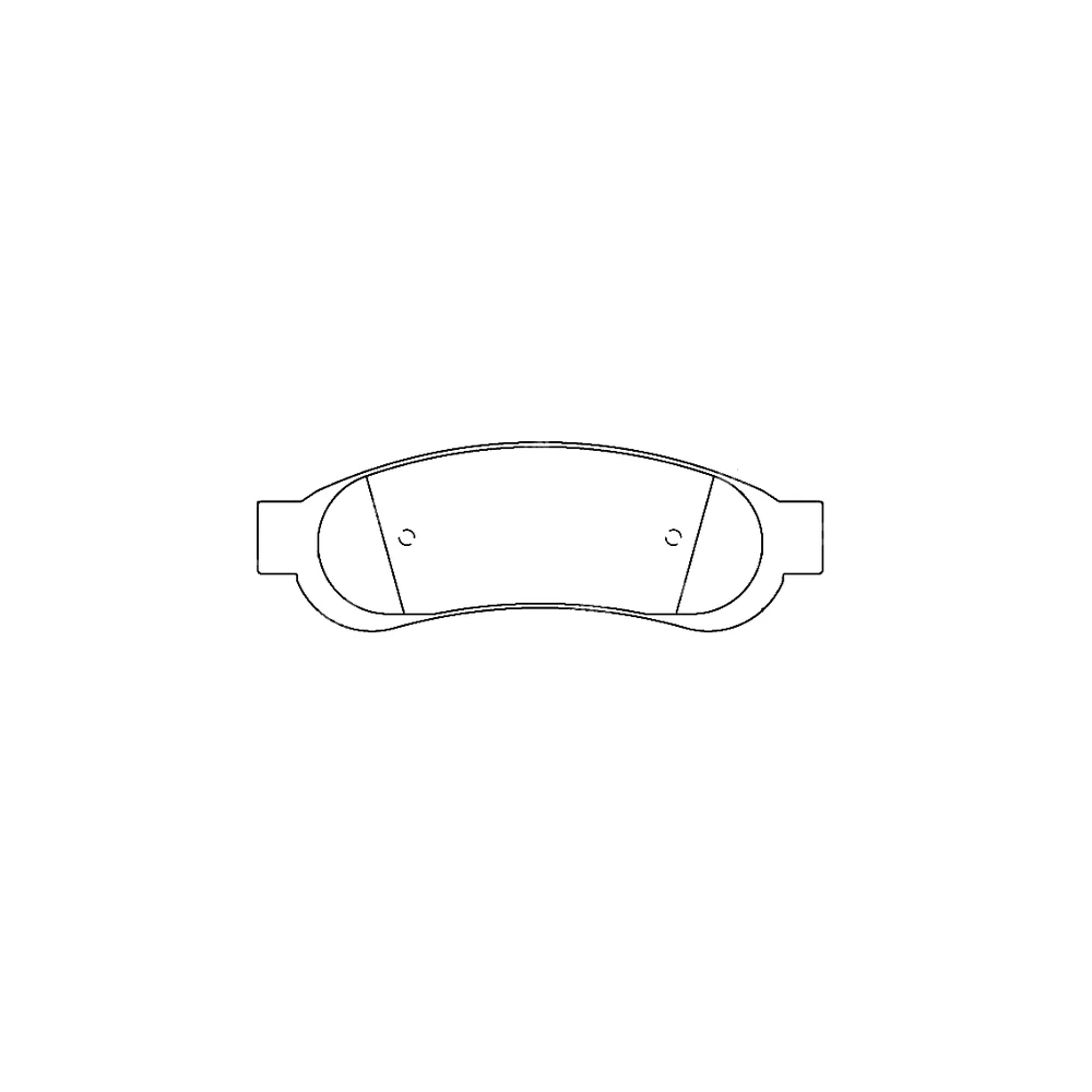 FORD 8C3Z-2200-B Rear Axle Disc Brake Pad