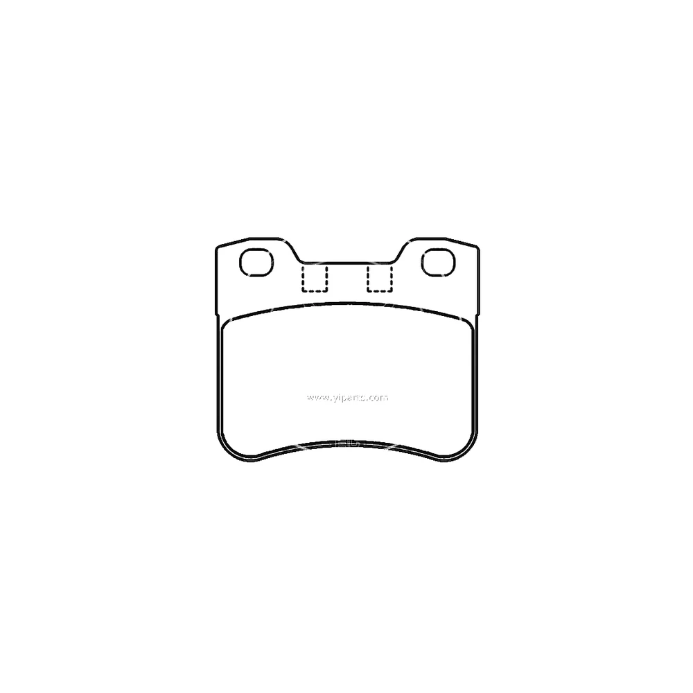 CITROEN 95 569 340 Front Axle Disc Brake Pad