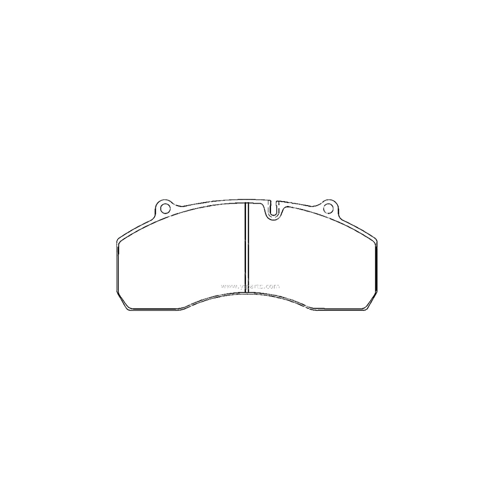 SCANIA 976003N Front Axle Disc Brake Pad