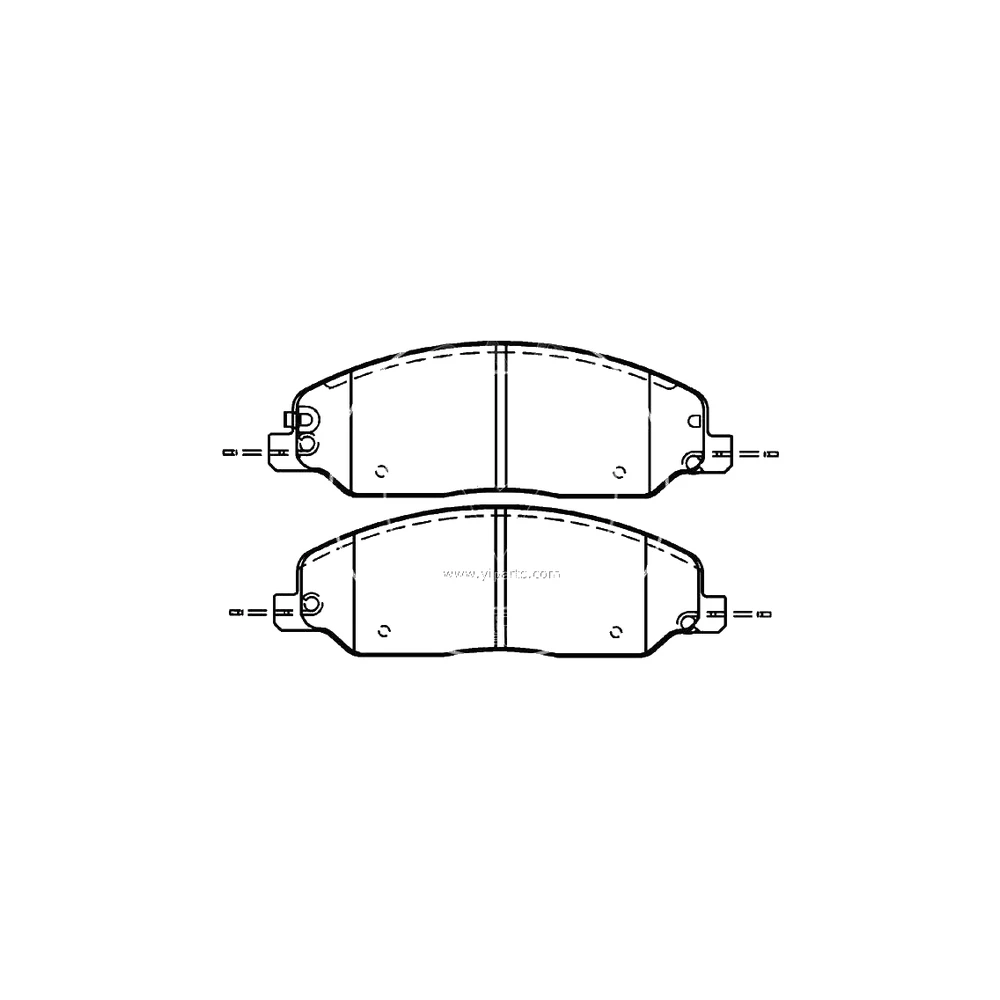 FORD BC3Z-2001-C Front Axle Disc Brake Pad