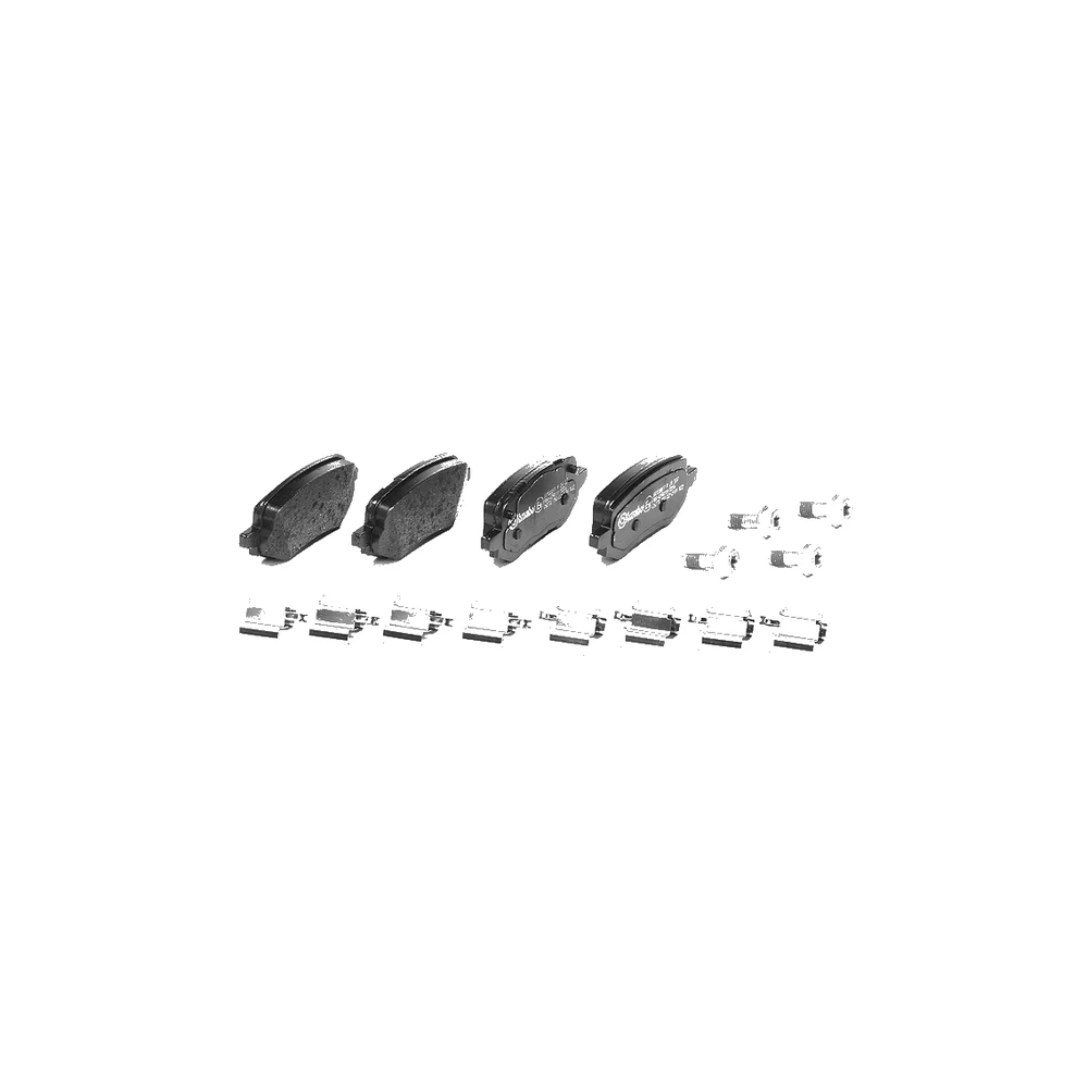 JAGUAR ASTON MARTIN AUDI C2C13800 Parking Brake Brake System Disc Brake Pad