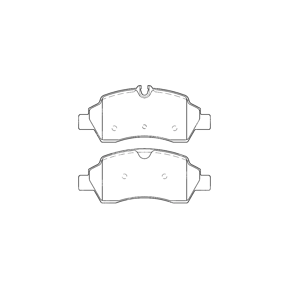 FORD CK4Z-2200-A Rear Axle Disc Brake Pad