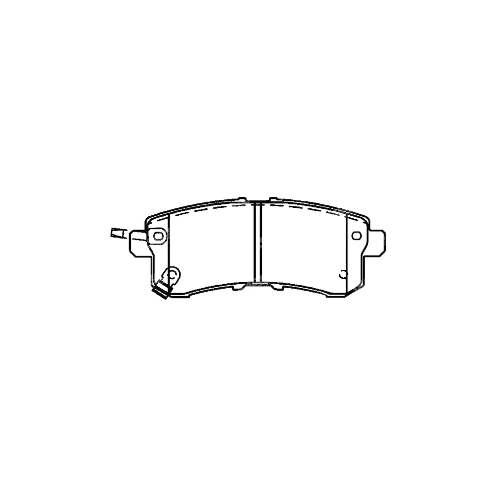 INFINITI D4060-1LB0A Rear Axle Disc Brake Pad