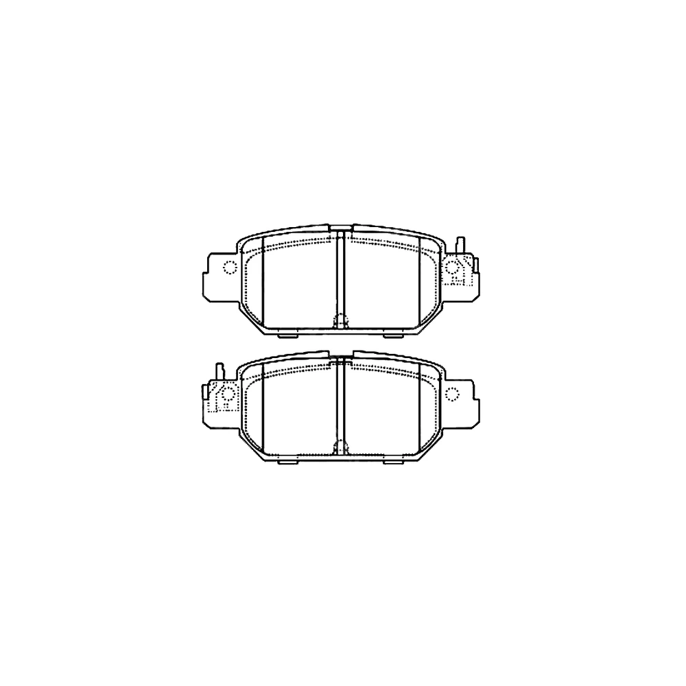 NISSAN (DONGFENG) D4060-5RF0B Rear Axle Disc Brake Pad