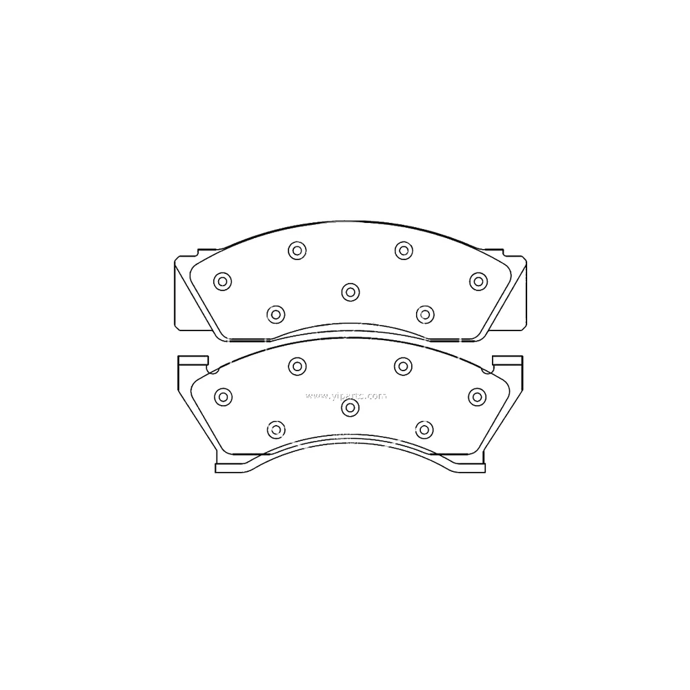 FORD LINCOLN D5DZ-2200-D Rear Axle Disc Brake Pad